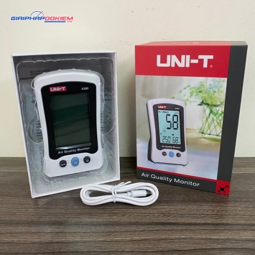 Thiết bị đo nồng độ bụi PM2.5 UNI-T A25D 10 Thiết bị đo nồng độ bụi PM2.5 UNI-T A25D - Ảnh 6