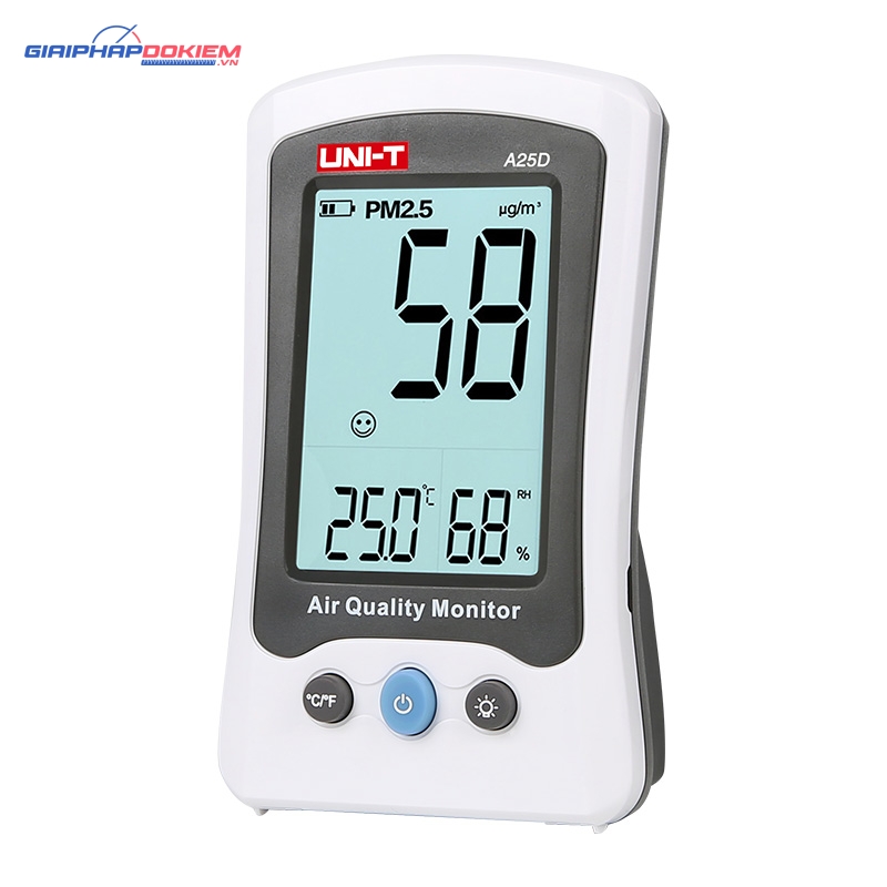 Thiết bị đo nồng độ bụi PM2.5 UNI-T A25D 11 Thiết bị đo nồng độ bụi PM2.5 UNI-T A25D - Ảnh 7