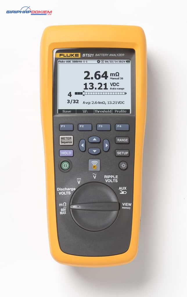 Thiết bị phân tích ắc quy Fluke BT521 13 Thiết bị phân tích ắc quy Fluke BT521 - Ảnh 5