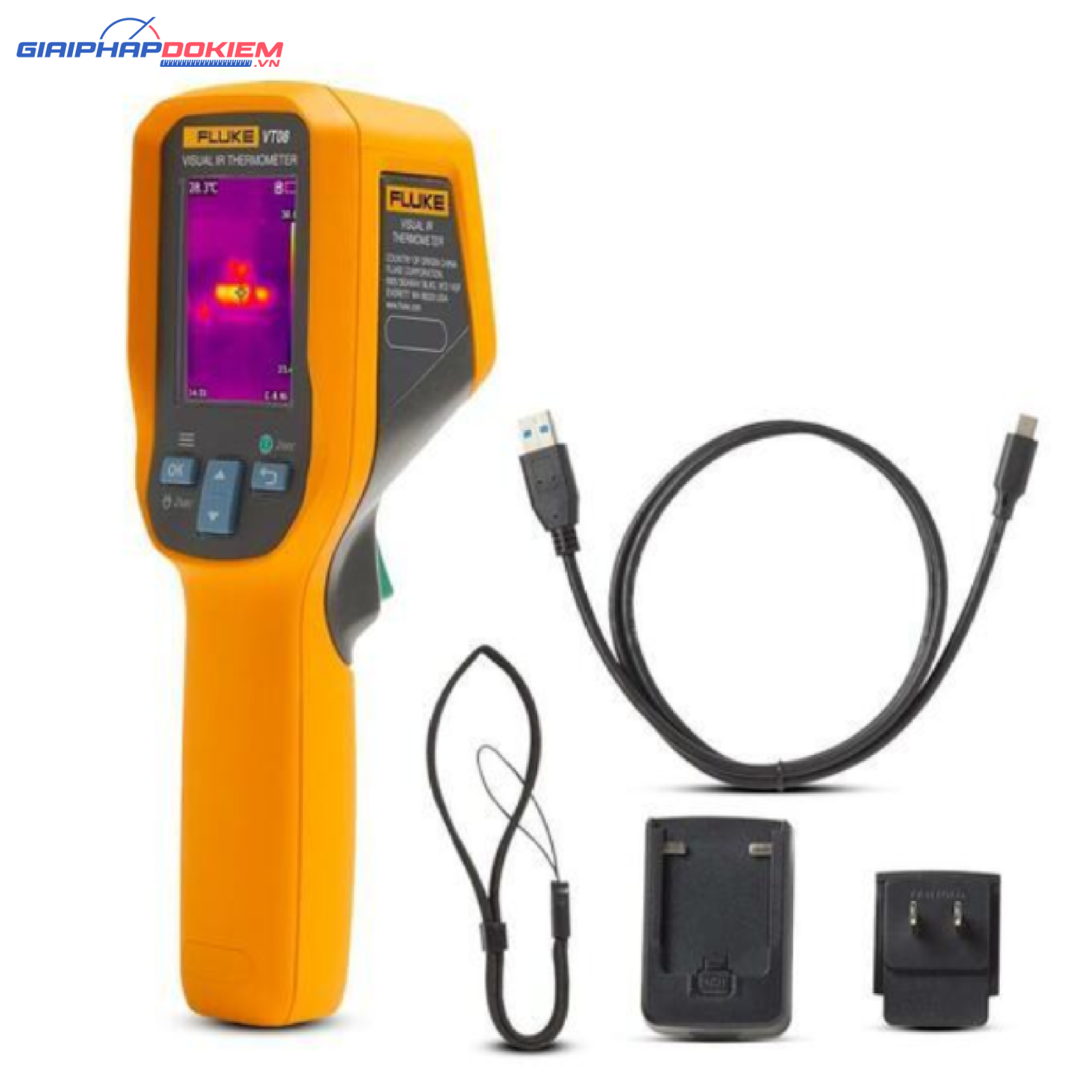 Máy đo nhiệt độ hồng ngoại Fluke VT08 8 Máy đo nhiệt độ hồng ngoại Fluke VT08 - Ảnh 2