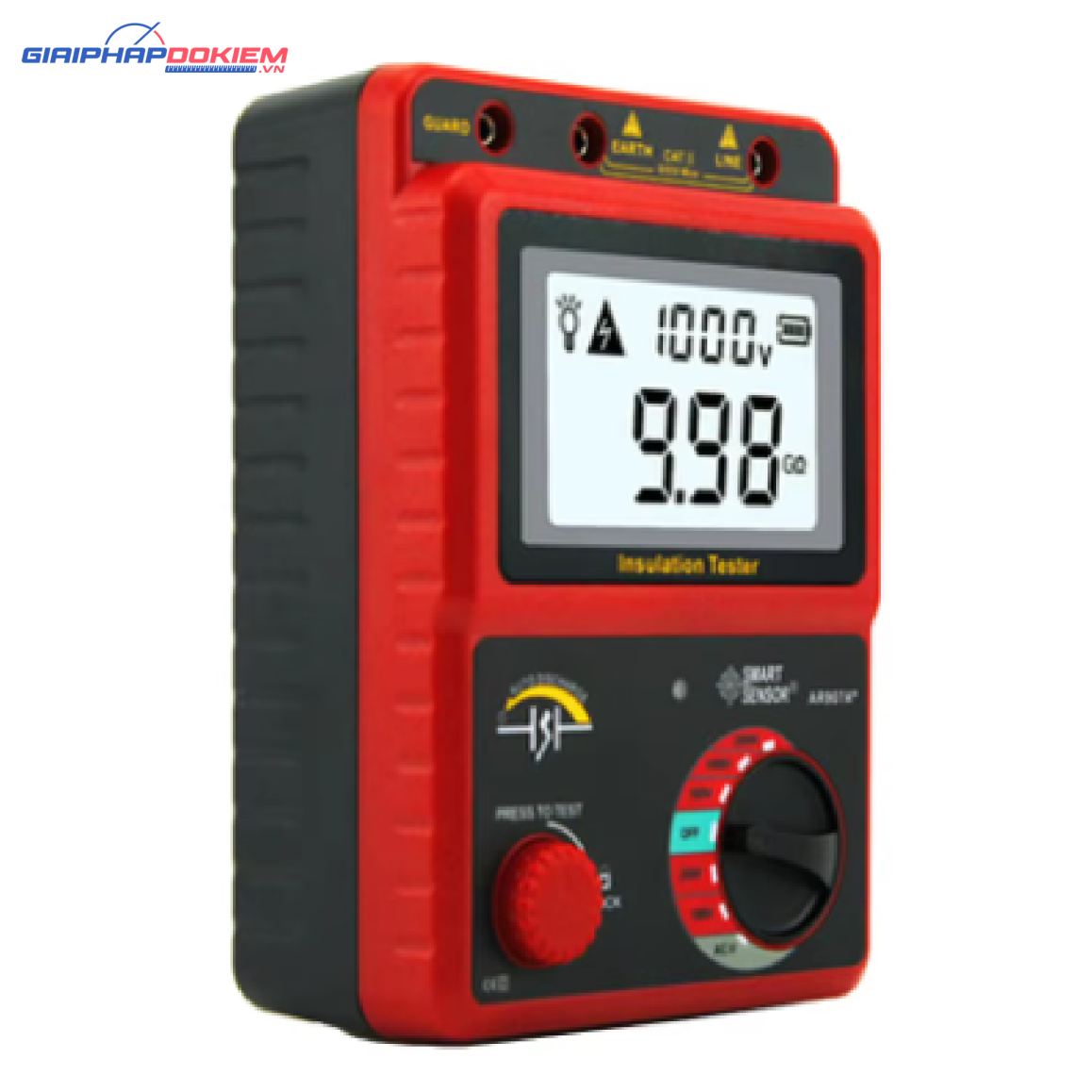 Máy đo điện trở cách điện SmartSensor AR907+ 6 Máy đo điện trở cách điện SmartSensor AR907+ - Ảnh 2