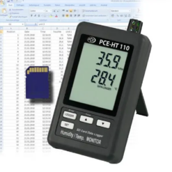 Máy đo chất lượng không khí PCE PCE-HT110-ICA bao gồm Giấy chứng nhận hiệu chuẩn ISO 13 Chua co ten2 fotor 202408121058