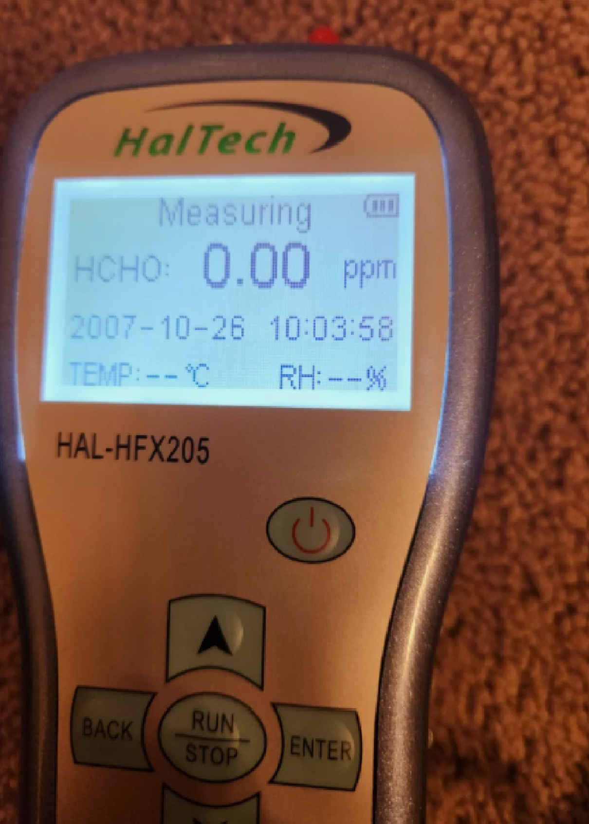 Máy đo khí Formaldehyde chất lượng không khí PCE HFX205 11 Máy đo khí Formaldehyde chất lượng không khí PCE HFX205 - Ảnh 6