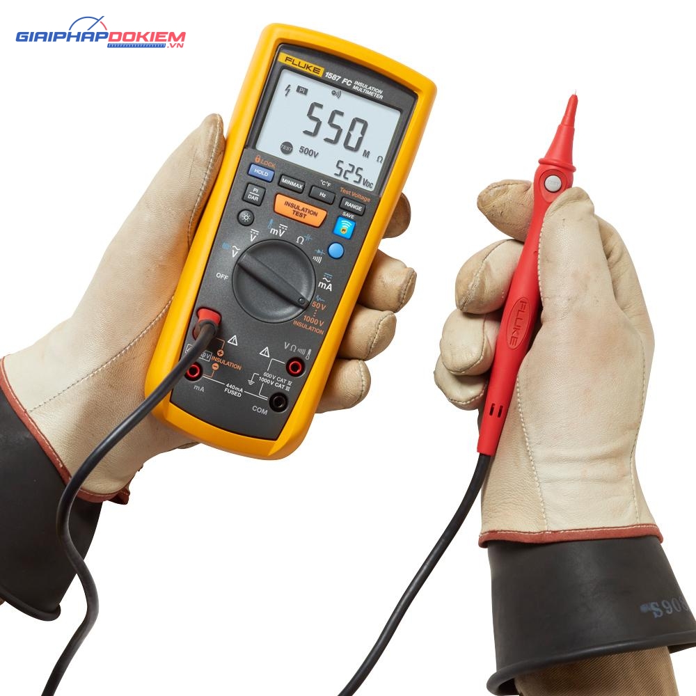 Thiết bị đo vạn năng, điện trở cách điện Fluke 1587 FC 17 Thiết bị đo vạn năng, điện trở cách điện Fluke 1587 FC - Ảnh 5