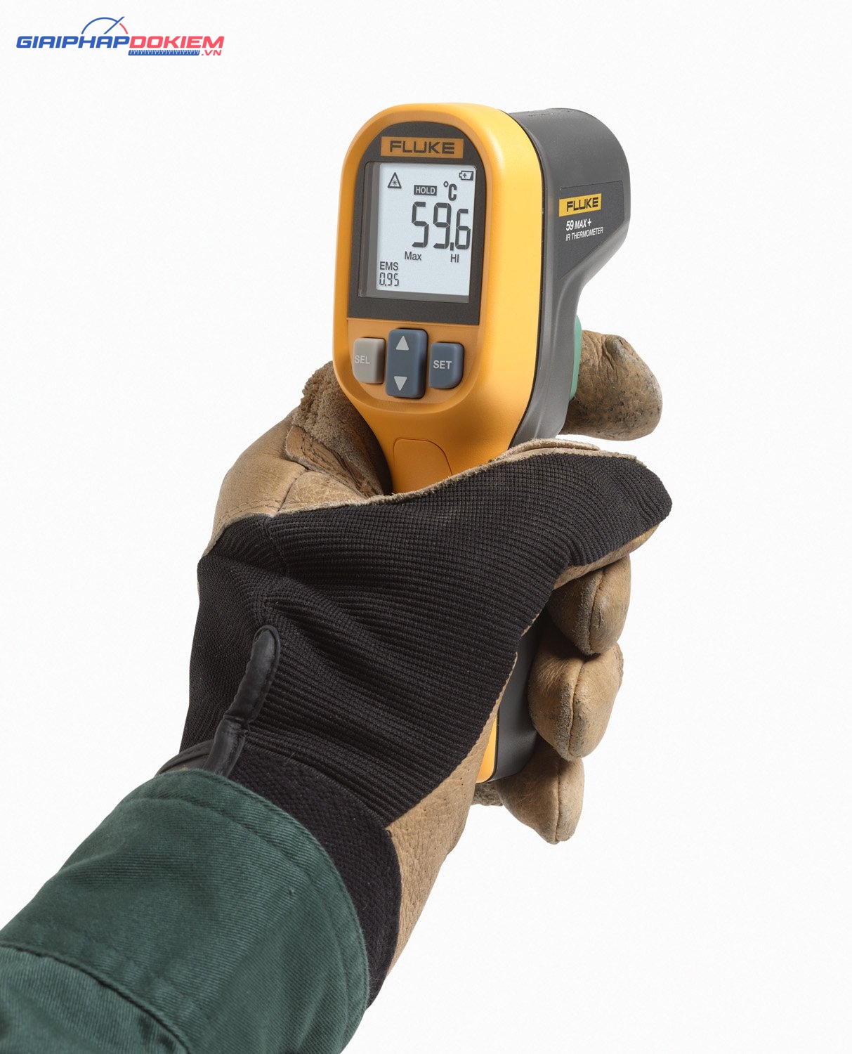Máy đo nhiệt độ hồng ngoại Fluke 59 MAX+ 9 Máy đo nhiệt độ hồng ngoại Fluke 59 MAX+ - Ảnh 4