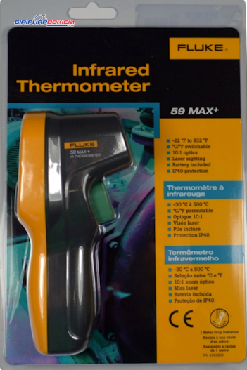 Máy đo nhiệt độ hồng ngoại Fluke 59 MAX+ 8 Máy đo nhiệt độ hồng ngoại Fluke 59 MAX+ - Ảnh 3