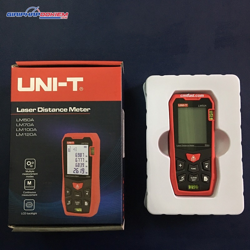 Thiết bị đo khoảng cách UNI-T LM50A 13 Thiết bị đo khoảng cách UNI-T LM50A - Ảnh 9