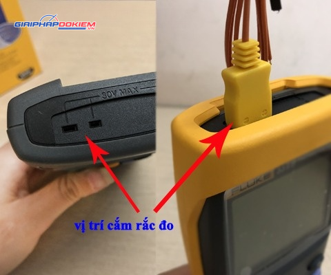 Máy đo nhiệt độ Fluke 53 II 10 Máy đo nhiệt độ Fluke 53 II - Ảnh 2