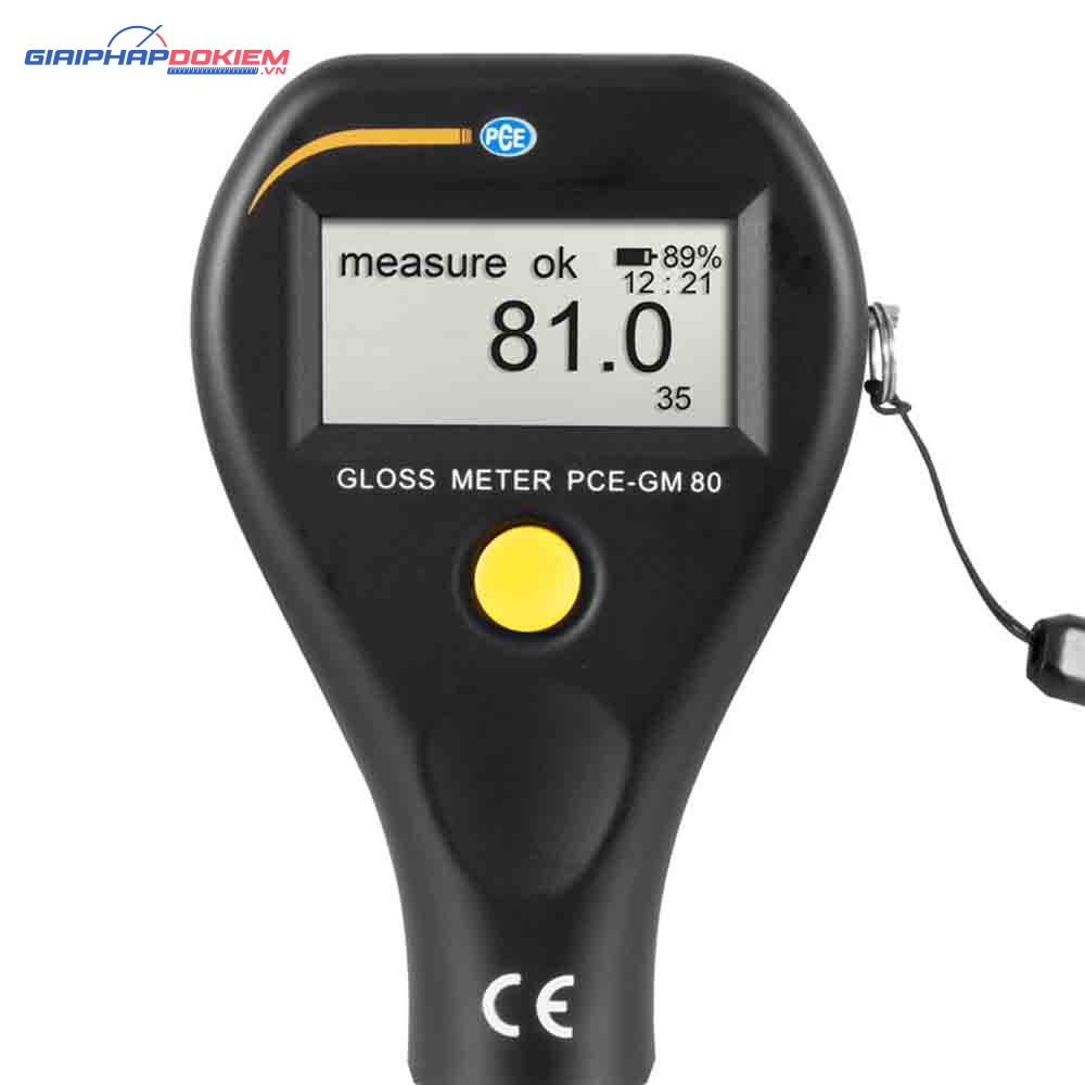 Máy đo độ bóng PCE PCE-GM 80-ICA bao gồm Giấy chứng nhận hiệu chuẩn ISO 8 Máy đo độ bóng PCE PCE-GM 80-ICA bao gồm Giấy chứng nhận hiệu chuẩn ISO - Ảnh 3
