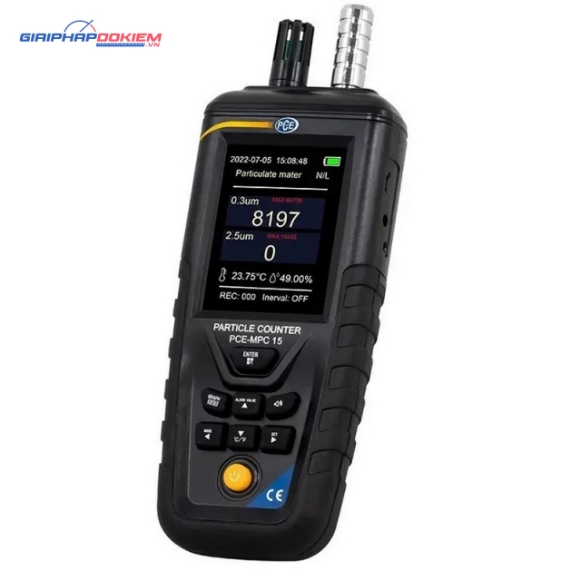 Máy đo chất lượng không khí PCE PCE-MPC 15 8 Máy đo chất lượng không khí PCE PCE-MPC 15
