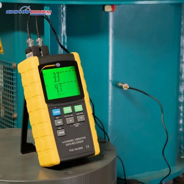 Máy đo gia tốc PCE PCE-VM 5000-KIT-ICA bao gồm Giấy chứng nhận hiệu chuẩn ISO 14 Máy đo gia tốc PCE PCE-VM 5000-KIT-ICA bao gồm Giấy chứng nhận hiệu chuẩn ISO - Ảnh 6