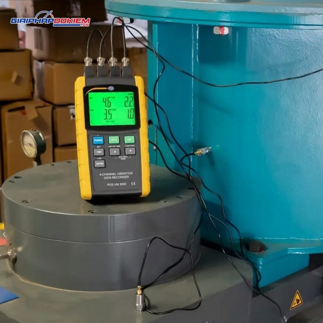 Máy đo gia tốc PCE PCE-VM 5000-KIT-ICA bao gồm Giấy chứng nhận hiệu chuẩn ISO 10 Máy đo gia tốc PCE PCE-VM 5000-KIT-ICA bao gồm Giấy chứng nhận hiệu chuẩn ISO - Ảnh 2