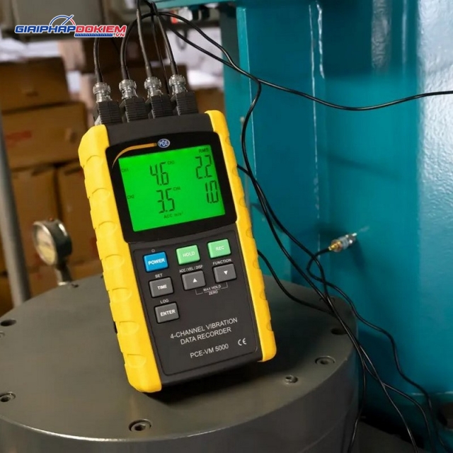 Máy đo gia tốc PCE PCE-VM 5000-KIT-ICA bao gồm Giấy chứng nhận hiệu chuẩn ISO 13 Máy đo gia tốc PCE PCE-VM 5000-KIT-ICA bao gồm Giấy chứng nhận hiệu chuẩn ISO - Ảnh 5