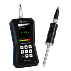 Máy đo gia tốc PCE PCE-VT 3700S-ICA bao gồm Chứng nhận hiệu chuẩn ISO 29 PCE VT 3700S