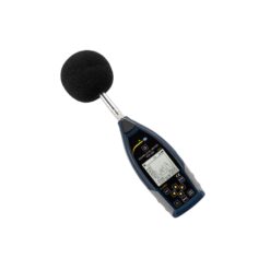 Máy đo độ ồn SPL ghi dữ liệu loại 1 có GPS PCE PCE-432 23 PCEPCE 432 Left ANgle View