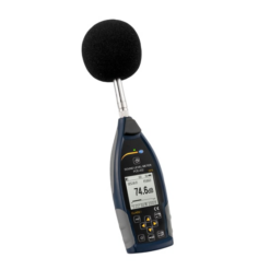 Máy đo độ ồn SPL ghi dữ liệu loại 1 có GPS PCE PCE-432