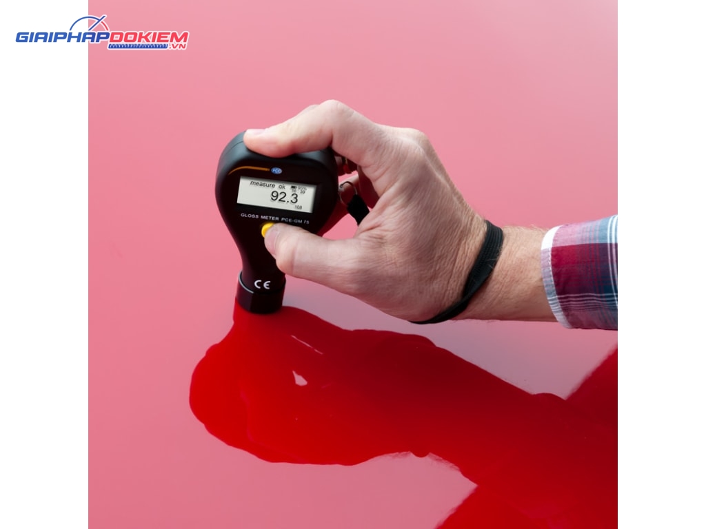 Máy đo độ bóng PCE PCE-GM 75-ICA có kèm chứng chỉ hiệu chuẩn ISO 12 Máy đo độ bóng PCE PCE-GM 75-ICA có kèm chứng chỉ hiệu chuẩn ISO - Ảnh 4