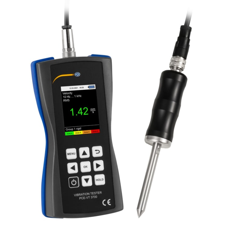 Máy đo gia tốc PCE PCE-VT 3700S 9 Máy đo gia tốc PCE PCE-VT 3700S