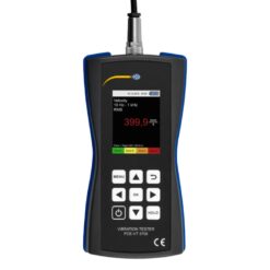 Máy đo gia tốc PCE PCE-VT 3700-ICA bao gồm Chứng nhận hiệu chuẩn ISO 28 PCE PCE VT 3700 Front View