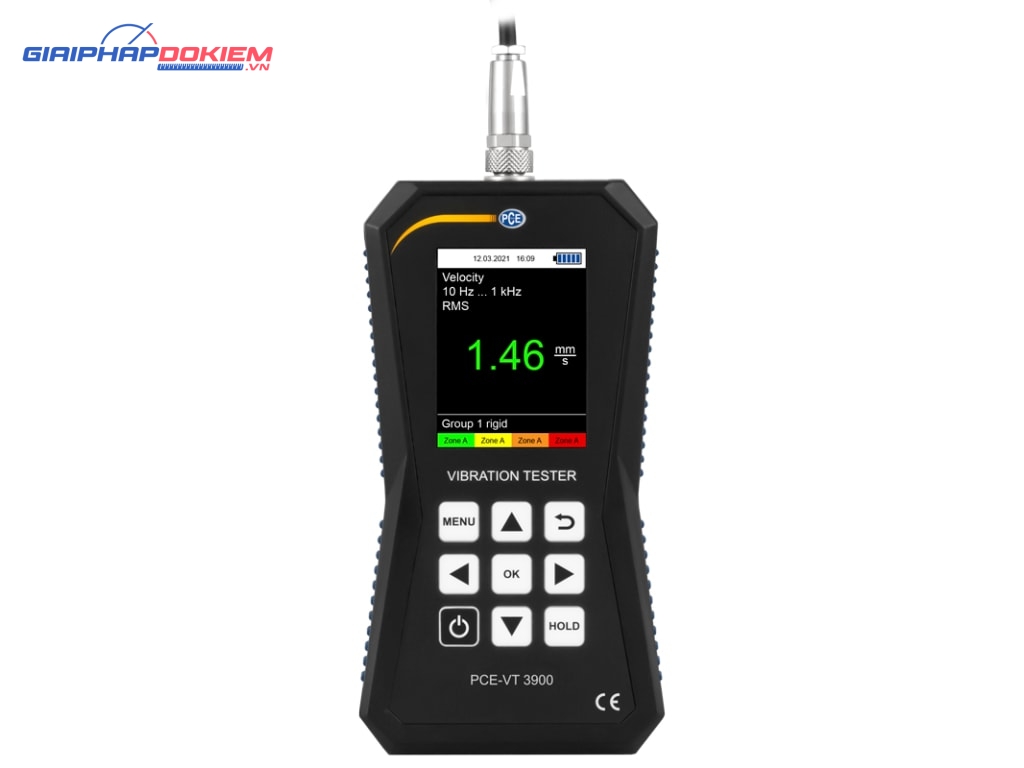 Máy đo gia tốc PCE PCE-VT 3900-ICA bao gồm Chứng nhận hiệu chuẩn ISO 19 Máy đo gia tốc PCE PCE-VT 3900-ICA bao gồm Chứng nhận hiệu chuẩn ISO - Ảnh 9