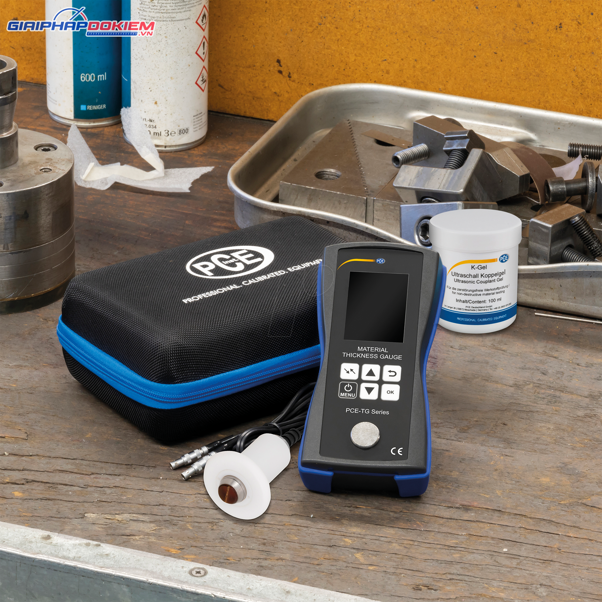 Máy đo độ dày PCE PCE-TG 150 HT-ICA bao gồm chứng chỉ hiệu chuẩn ISO 18 Máy đo độ dày PCE PCE-TG 150 HT-ICA bao gồm chứng chỉ hiệu chuẩn ISO - Ảnh 11