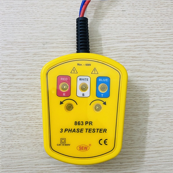 Thiết bị chỉ thị pha SEW 863 PR ( Tiếp xúc 100-500V AC ) 6 Thiết bị chỉ thị pha SEW 863 PR ( Tiếp xúc 100-500V AC ) - Ảnh 2