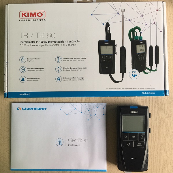 Máy đo nhiệt độ tiếp xúc KIMO TK61 8 Máy đo nhiệt độ tiếp xúc KIMO TK61 - Ảnh 4