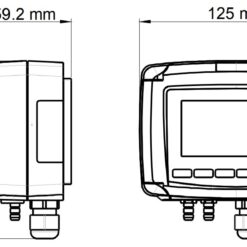Máy đo áp suất và nhiệt độ KIMO CP212 12 Transmitter do ap suat va nhiet do CP210 series 3