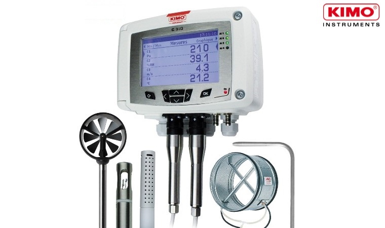 Máy đo đa chỉ tiêu KIMO C310 6 Máy đo đa chỉ tiêu KIMO C310 - Ảnh 2