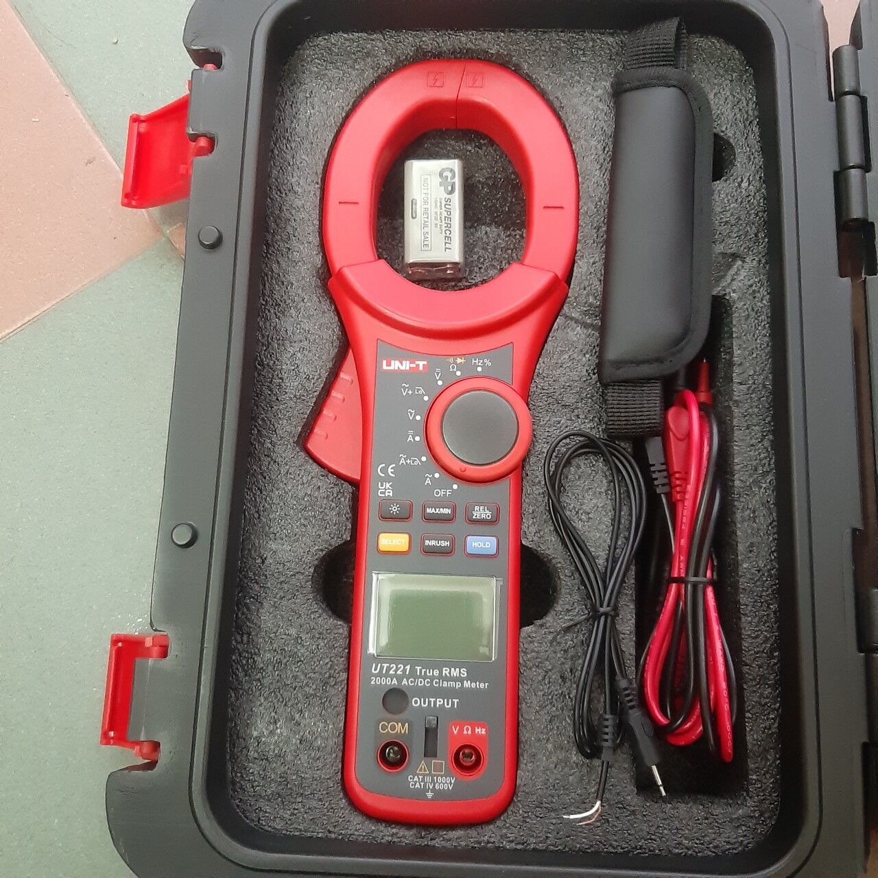 Ampe kìm AC/DC UNI-T UT221 8 Ampe kìm AC/DC UNI-T UT221 - Ảnh 4