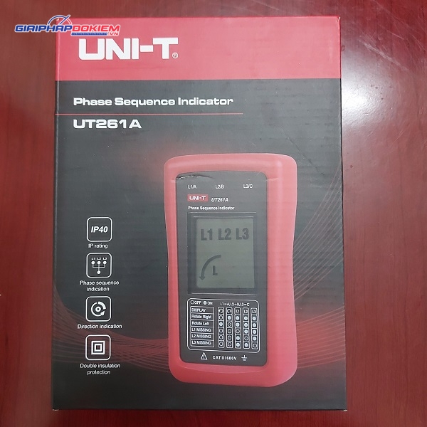Đồng hồ chỉ thị pha UNI-T UT261A 8 Đồng hồ chỉ thị pha UNI-T UT261A - Ảnh 3