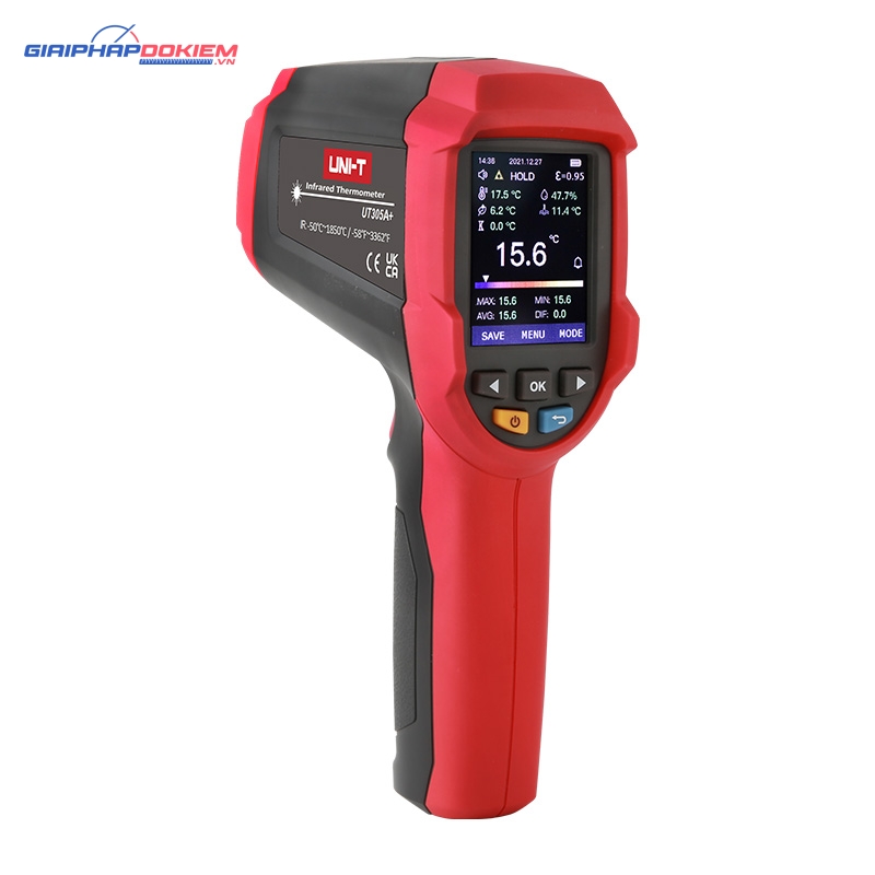 Thiết bị đo nhiệt độ hồng ngoại UNI-T UT305A+ 6 Thiết bị đo nhiệt độ hồng ngoại UNI-T UT305A+