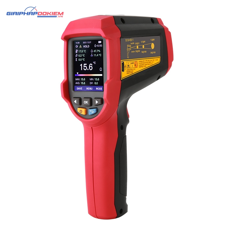 Thiết bị đo nhiệt độ hồng ngoại UNI-T UT305A+ 10 Thiết bị đo nhiệt độ hồng ngoại UNI-T UT305A+ - Ảnh 5