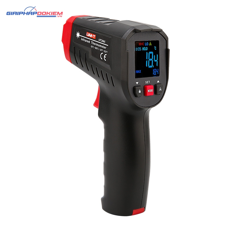 Thiết bị đo nhiệt độ hồng ngoại UNI-T UT306C 7 Thiết bị đo nhiệt độ hồng ngoại UNI-T UT306C