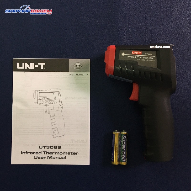 Thiết bị đo nhiệt độ hồng ngoại UNI-T UT306S 8 Thiết bị đo nhiệt độ hồng ngoại UNI-T UT306S - Ảnh 2