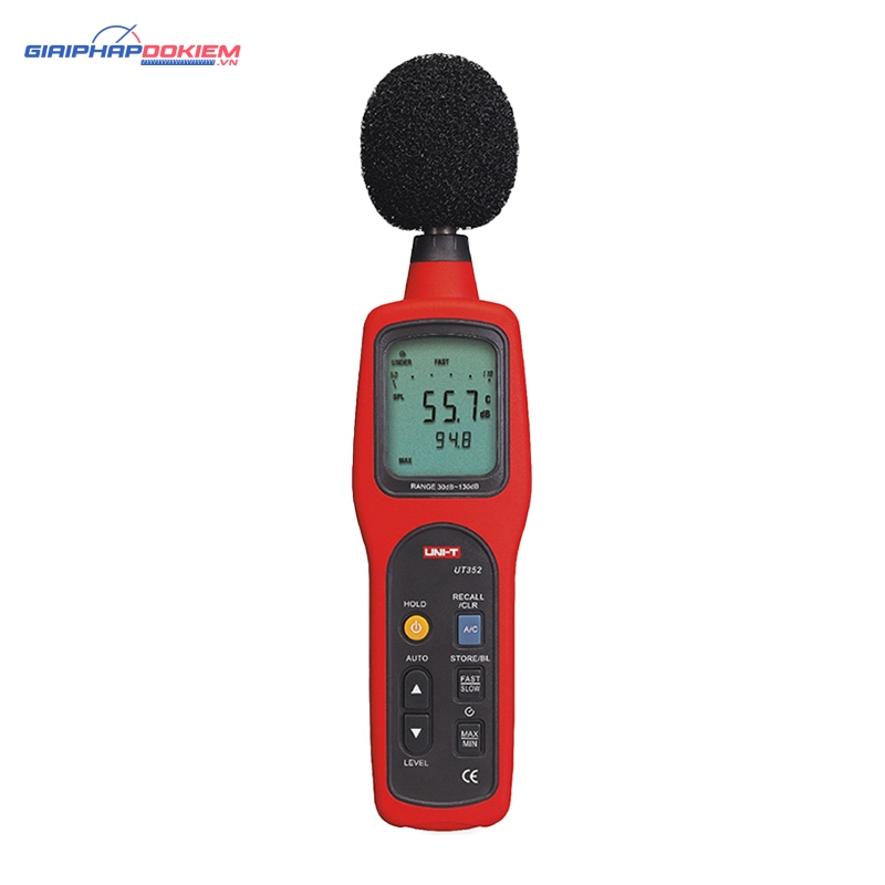 Thiết bị đo độ ồn UNI-T UT352 9 Thiết bị đo độ ồn UNI-T UT352