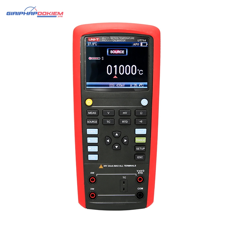 Máy hiệu chuẩn nhiệt độ quá trình đa năng UNI-T UT71 7 Máy hiệu chuẩn nhiệt độ quá trình đa năng UNI-T UT71