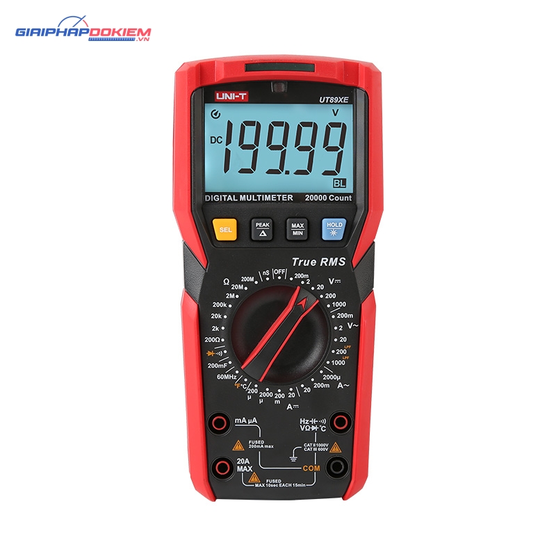 Đồng hồ vạn năng UNI-T UT89XE 5 Đồng hồ vạn năng UNI-T UT89XE
