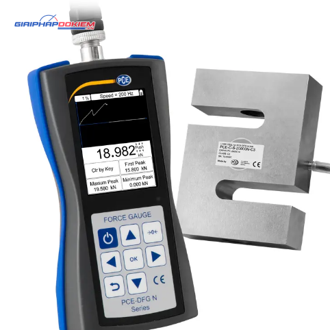 Máy đo lực PCE PCE-DFG N 20K 8 Máy đo lực PCE PCE-DFG N 20K