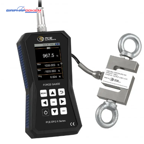 Máy đo lực PCE PCE-DFG 1K X 6 Máy đo lực PCE PCE-DFG 1K X