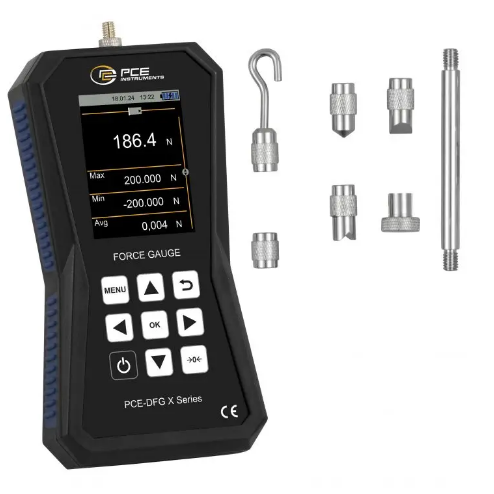 Máy đo lực kế PCE PCE-DFG 5 X 10 Máy đo lực kế PCE PCE-DFG 5 X