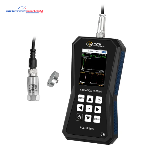 Máy đo gia tốc PCE PCE-VT 3900-ICA bao gồm Chứng nhận hiệu chuẩn ISO 12 Máy đo gia tốc PCE PCE-VT 3900-ICA bao gồm Chứng nhận hiệu chuẩn ISO - Ảnh 2