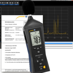 Máy đo độ ồn SPL PCE PCE-322ALEQ-ICA bao gồm Giấy chứng nhận hiệu chuẩn ISO