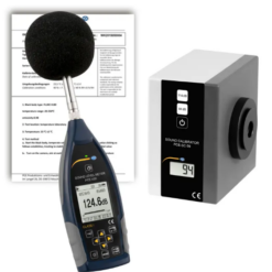 Máy đo độ ồn SPL loại 1 PCE PCE-430-SC 09-ICA bao gồm Chứng nhận hiệu chuẩn ISO