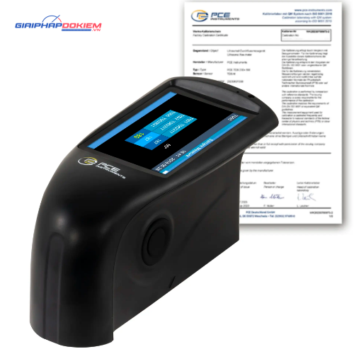 Máy đo độ bóng PCE PCE-GM 60Plus-ICA bao gồm chứng chỉ hiệu chuẩn ISO 8 Máy đo độ bóng PCE PCE-GM 60Plus-ICA bao gồm chứng chỉ hiệu chuẩn ISO
