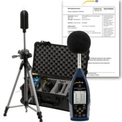 Máy đo độ ồn SPL ngoài trời PCE PCE-430-EKIT-ICA bao gồm Chứng nhận hiệu chuẩn ISO