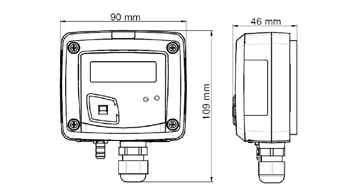Máy đo áp suất khí quyển KIMO CP116 7 Máy đo áp suất khí quyển KIMO CP116 - Ảnh 2