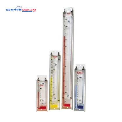 Áp kế chất lỏng dạng đứng KIMO TJ 150 7 Áp kế chất lỏng dạng đứng KIMO TJ 150