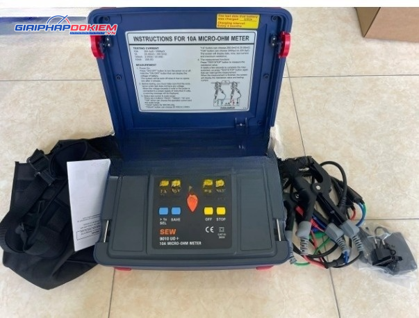 Cầu đo điện trở nhỏ SEW 9010 UO+ (10A, Bản nâng cấp) 7 Cầu đo điện trở nhỏ SEW 9010 UO+ (10A, Bản nâng cấp) - Ảnh 2