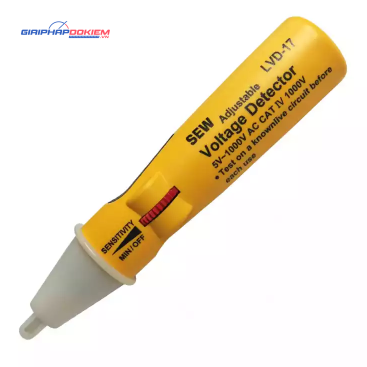 Bút thử điện áp thấp không tiếp xúc SEW LVD-17 (5V~1000V AC) 6 Bút thử điện áp thấp không tiếp xúc SEW LVD-17 (5V~1000V AC) - Ảnh 2
